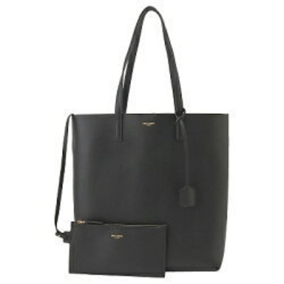 Saint Laurent YSL Shoulder Bag Black NORTH SOUTH - Picture 1 of 3